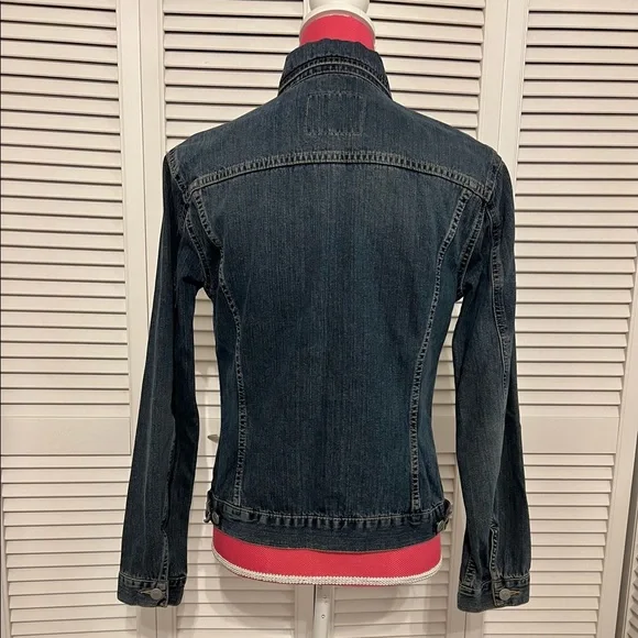 Vintage Look Denim Jacket, by Sisley (S) - Picture 10 of 15